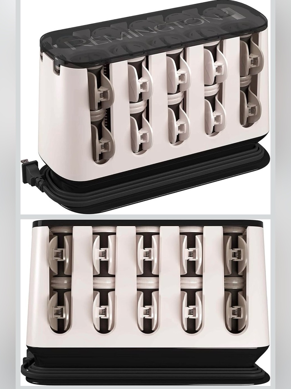 Remington Shine Therapy Argan Oil & Keratin Treated Hot Rollers Set